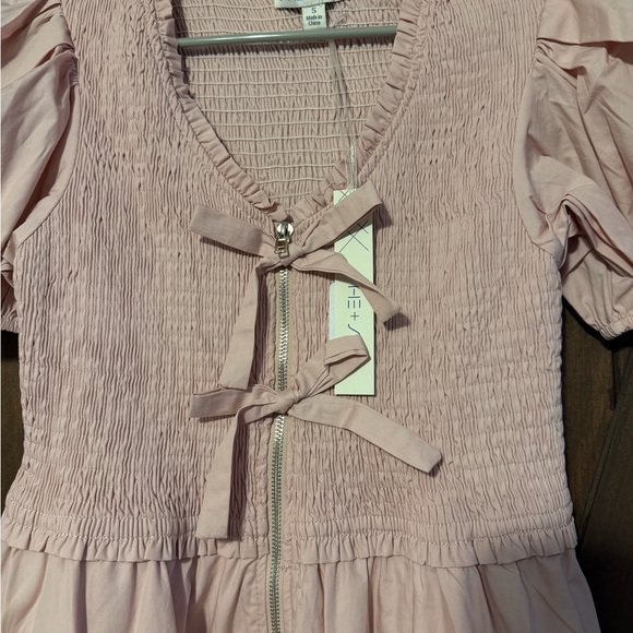 NWT she+sky blush midi dress small - Picture 3 of 4